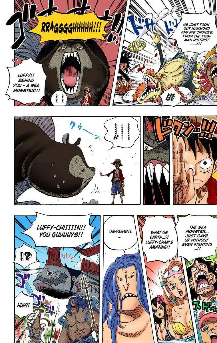 One Piece - Digital Colored Comics Chapter 609 14